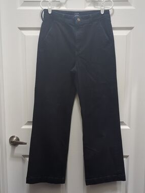J.Crew High-Rise Trouser Jean 29 Dark Blue